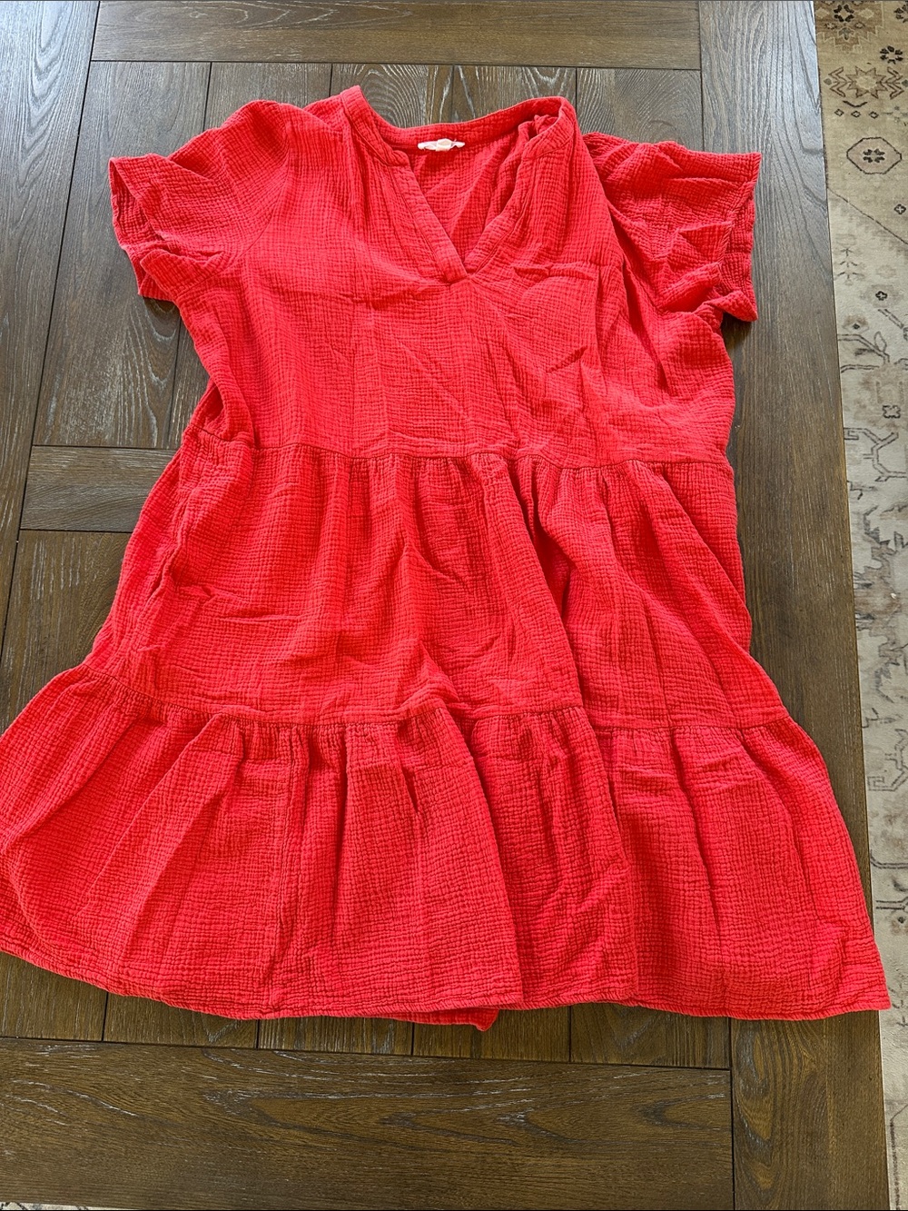 Lucky brand flutter dress 2x